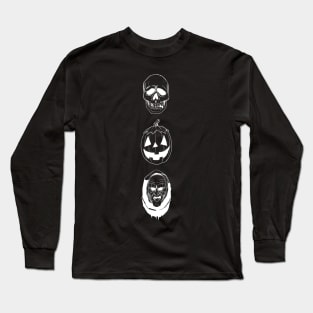 Season of the Witch Masks Vertical Long Sleeve T-Shirt